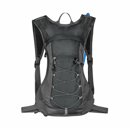 Crossfit/Hiking Hydration Pack w/ 2L Water Bladder shown in black