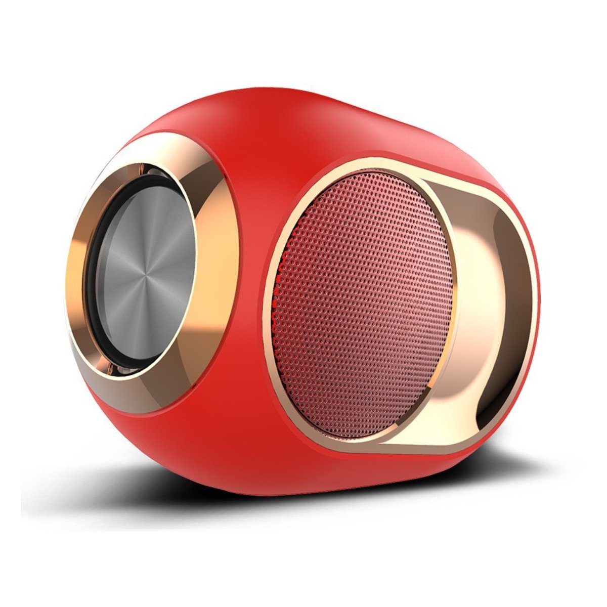 Olden Golden Bluetooth Speaker in red and 14k gold color