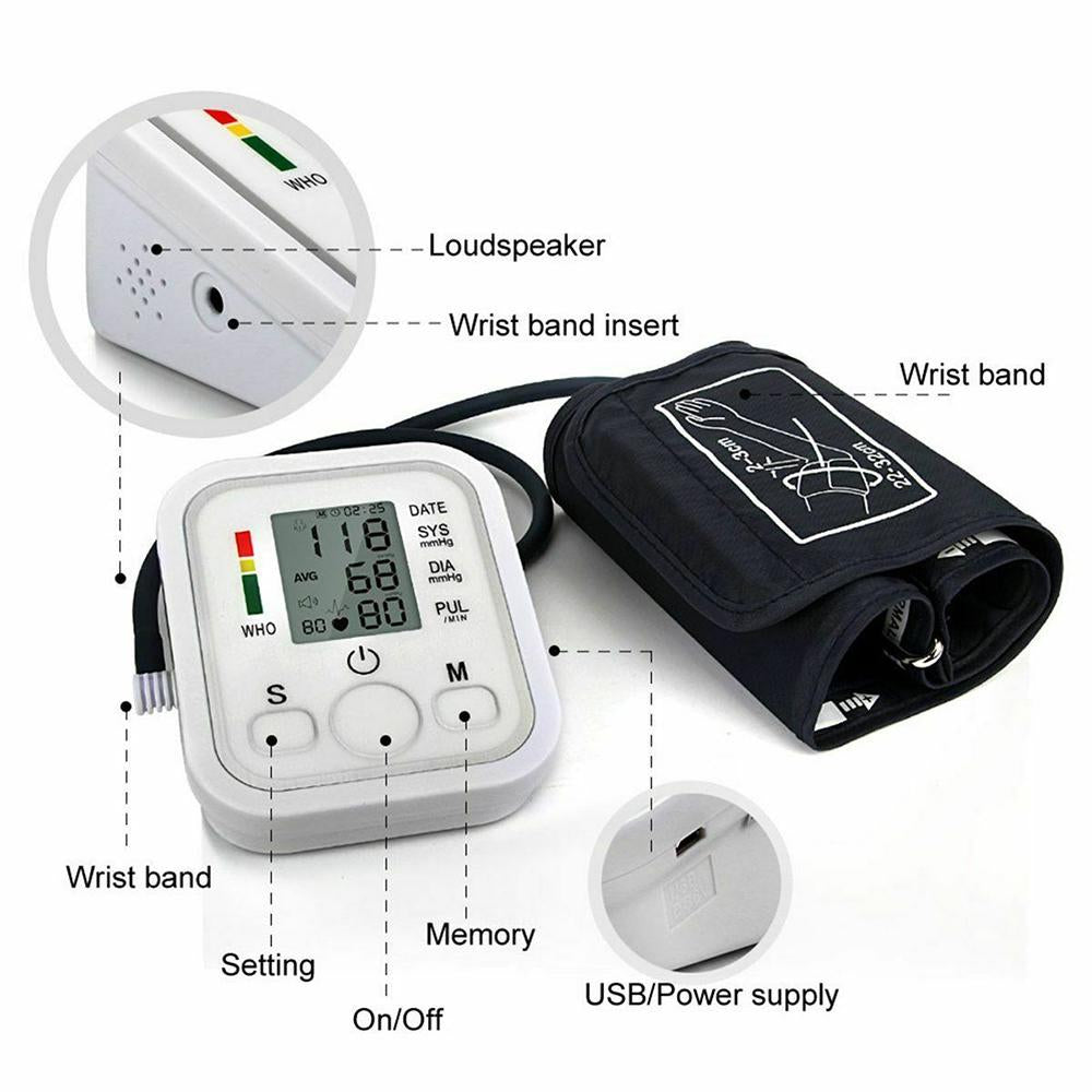 Automatic Arm Digital Blood Pressure Monitor