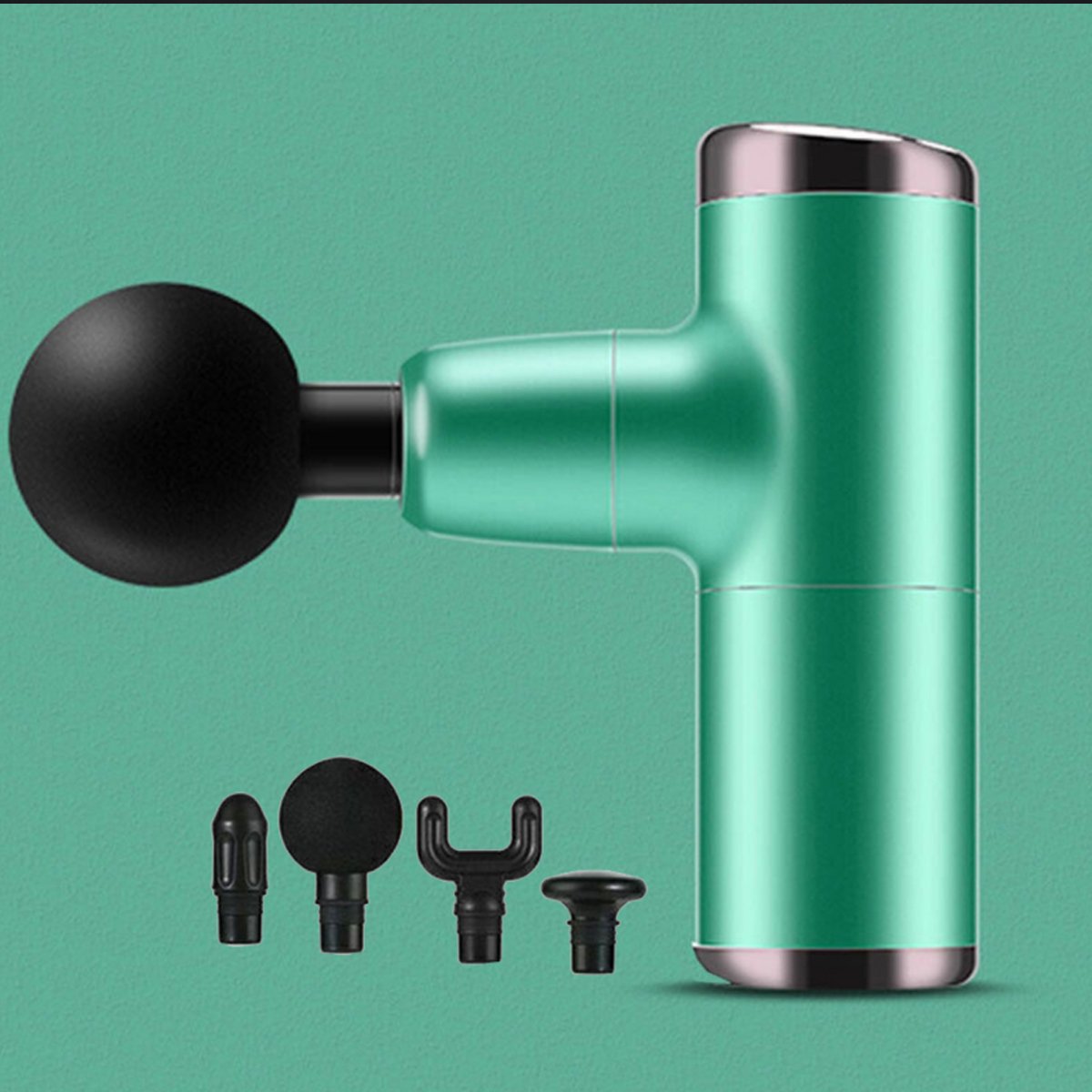 No More Sore Mini Massager And Muscle Toner in teal green