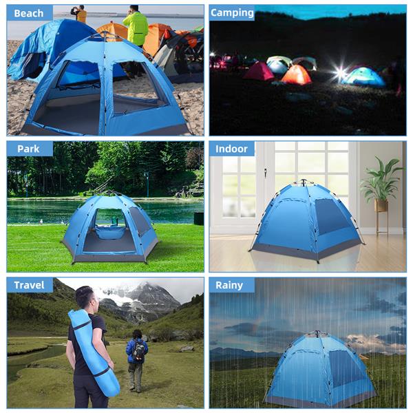 Instant Pop Up 4 person Family Tent