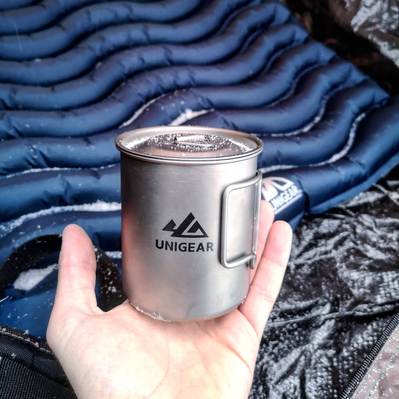 450ml Titanium Camping Cup