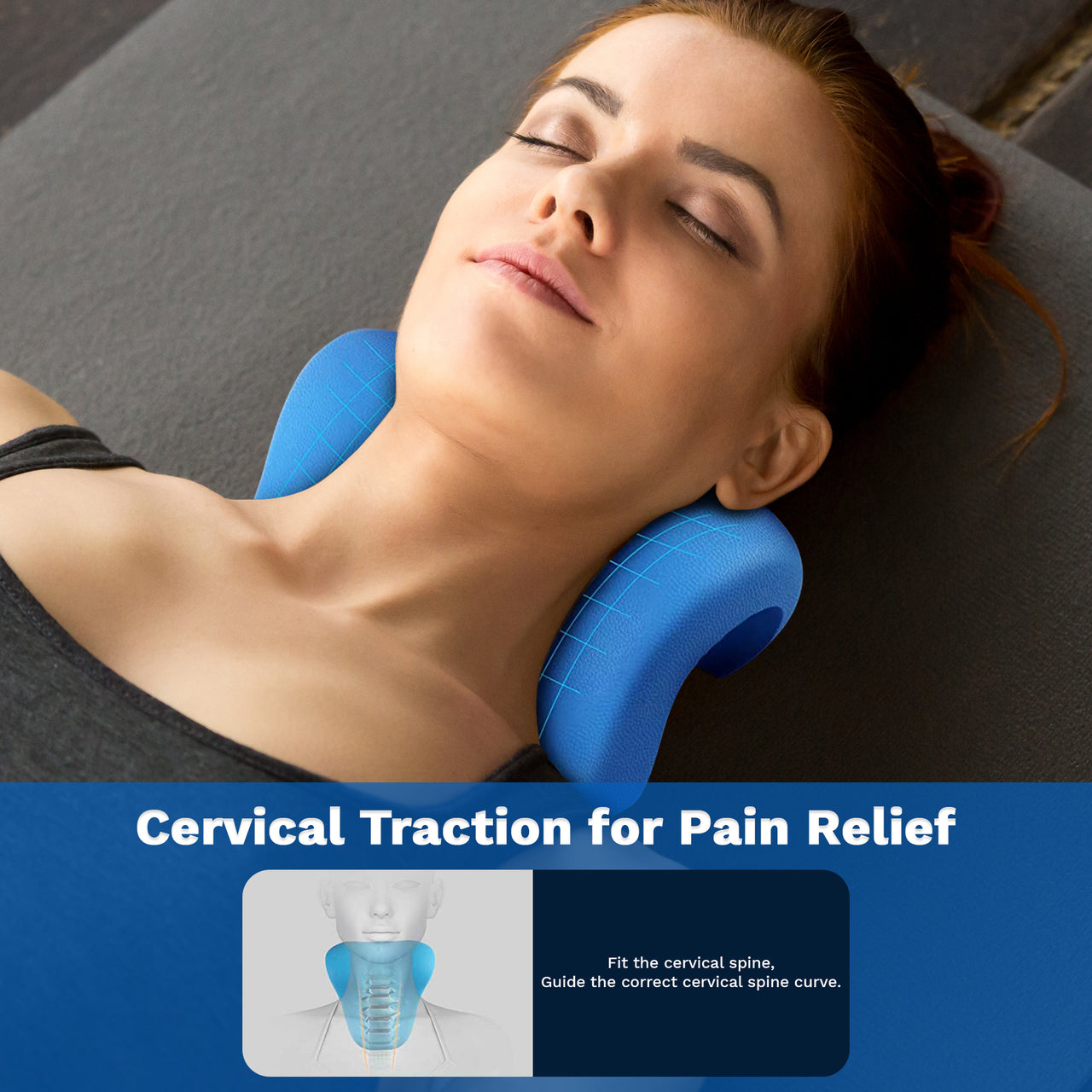 Cervical Neck Stretcher Traction Pillow