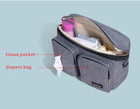 Thumbnail for Inside of Premium Stroller Organizer/Bottle Bag