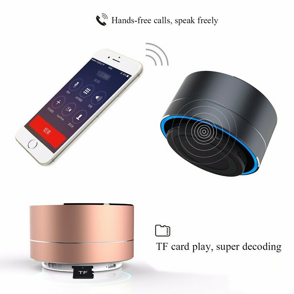 Mini Portable Bluetooth Speaker w/ USB/SD Card Slot