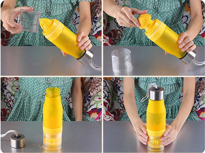 20oz Fruit Infuser Water Bottle