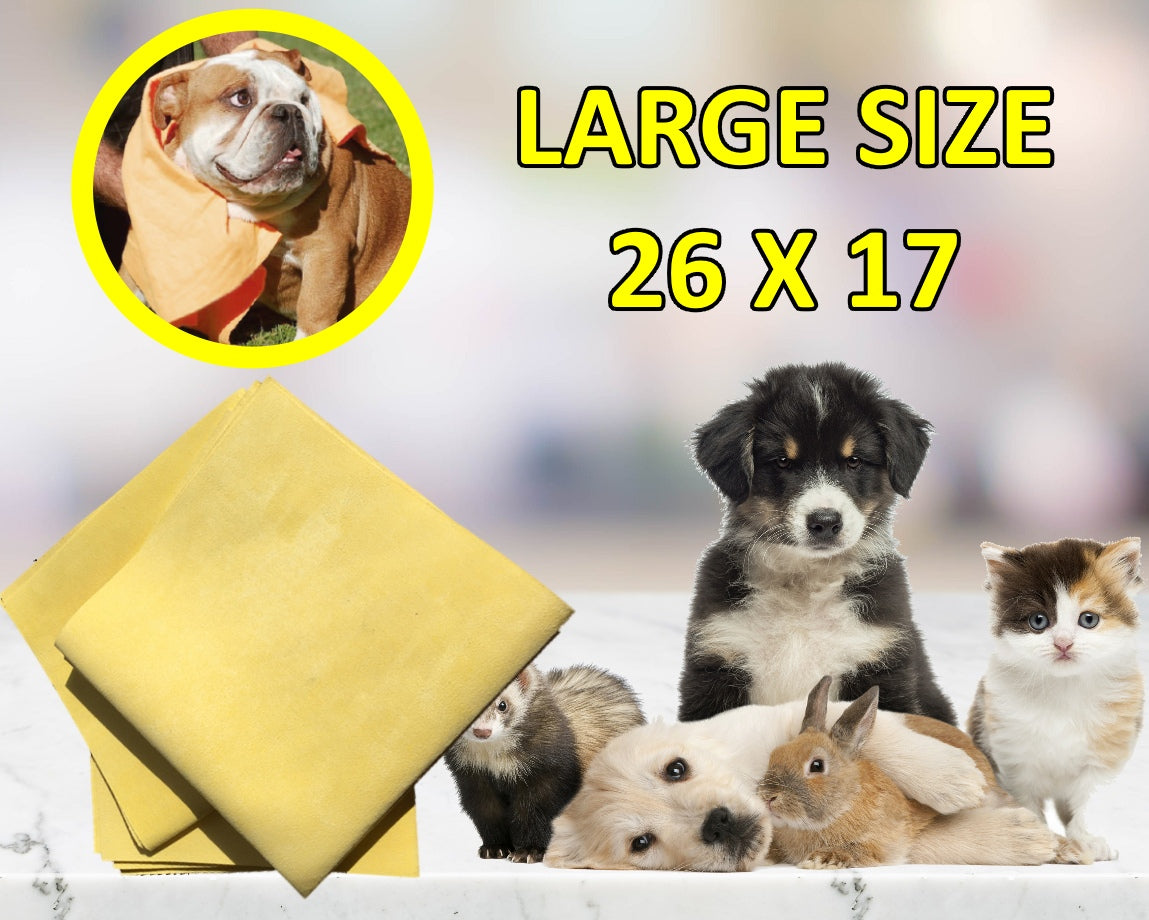 26x17 Large Pet Towel-Water Absorber