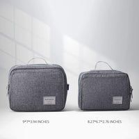 Thumbnail for A Nappy Waterproof Diaper Changing Bag shown in gray