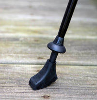 Thumbnail for Shows the Nordic Walking Poles Rubber Tips (4-Pack) attached to the hiking poles