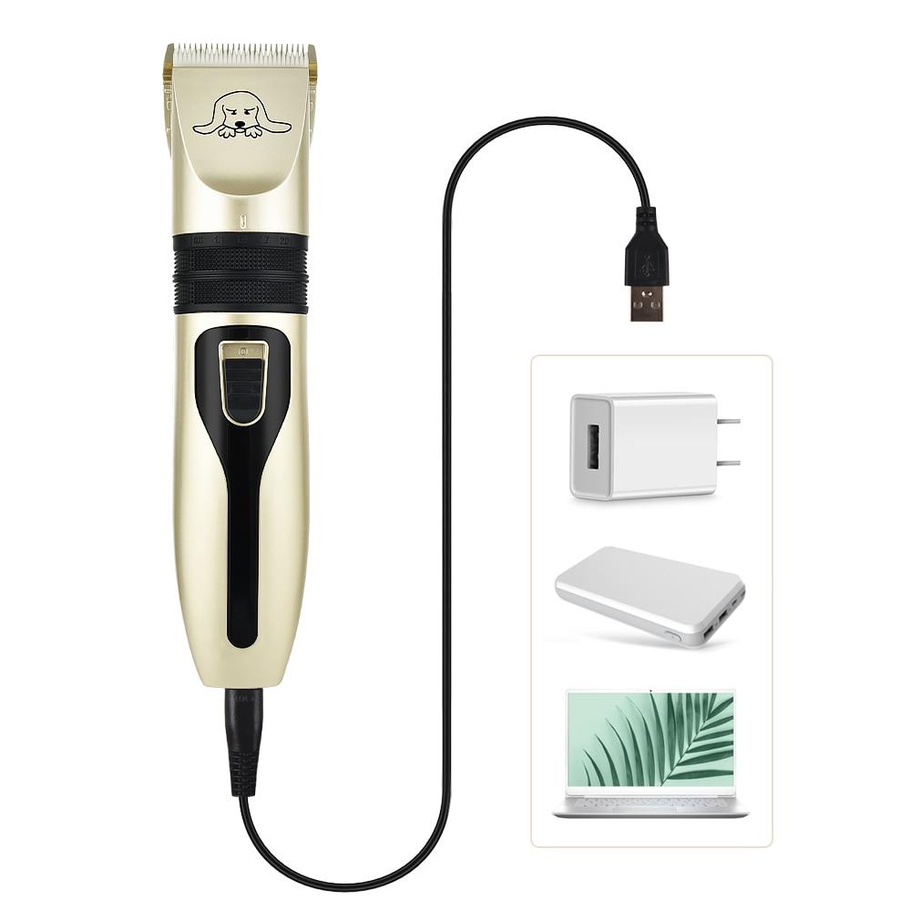 Black & Gold Turbo Pet Hair Clipper Set