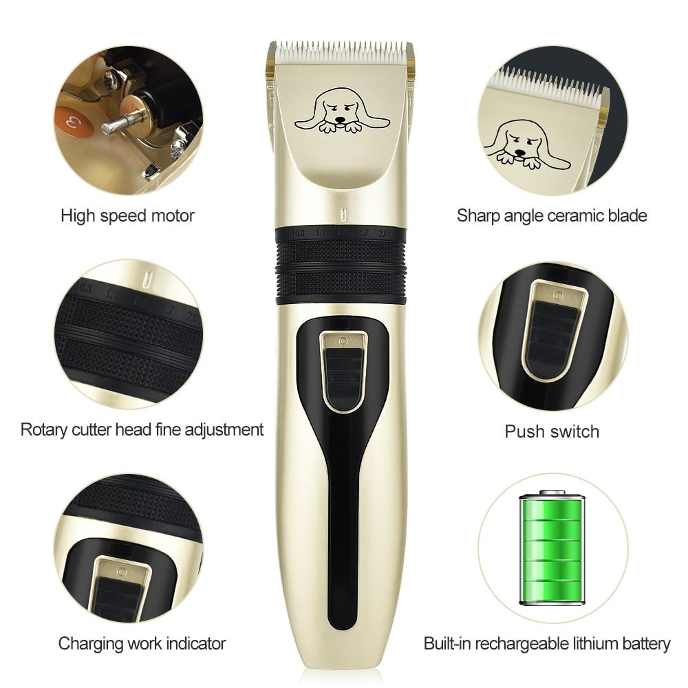 Black & Gold Turbo Pet Hair Clipper Set