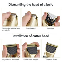 Thumbnail for Black & Gold Turbo Pet Hair Clipper Set