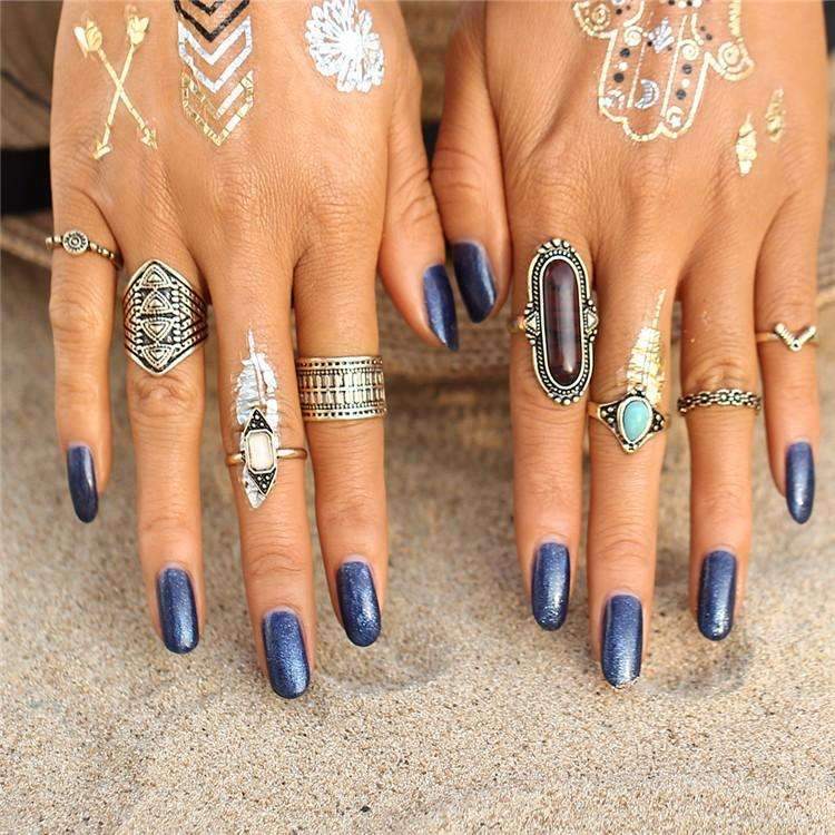 Boho Ring Set